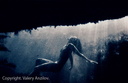nude under water in black and white 9