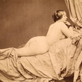 Auguste Belloc Reclining nude