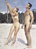vintage nudists couples