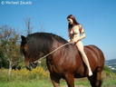 nude with horse 131