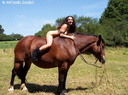 nude with horse 19