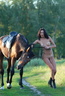 Horse riding nude modele 11