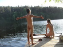 nudists nude naturists couple 0525