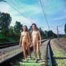 nudists nude naturists couple 0756