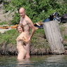 nudists nude naturists couple 0773