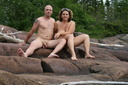 nudists nude naturists couple 0895