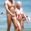 nudists nude naturists couple 1630