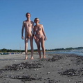 nudists nude naturists couple 2267
