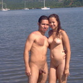 nudists nude naturists couple 2356