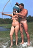 nudists nude naturists couple 2366