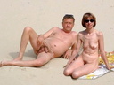 nudists nude naturists couple 2374