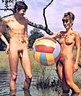 nudists nude naturists couple 2448
