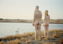 nudists nude naturists couple 2512