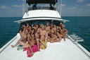 nudists group on beach nc19