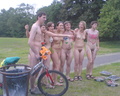nudists group on beach nc20