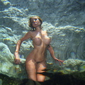 nude under water in colour 150