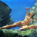 nude under water in colour 172