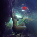 nude under water in colour 62