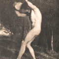 Maennerakt-Nude Male von Frank Eugene Smith