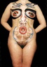 nude body painting 80