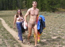 nude hiking western usa