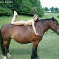 nude with horse 110