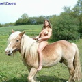nude with horse 122