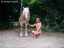 nude with horse 143