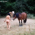 nude with horse 3