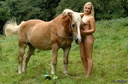 nude with horse 46