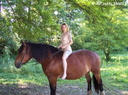 nude with horse 68