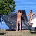 nudists nude naturists couple 0190