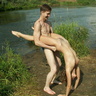 nudists nude naturists couple 0240
