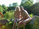 nudists nude naturists couple 0291