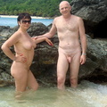 nudists nude naturists couple 0690