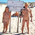 nudists nude naturists couple 1421
