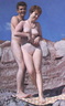 nudists nude naturists couple 1898