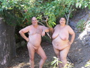 nudists nude naturists couple 1899