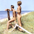 nudists nude naturists couple 1924