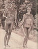 nudists nude naturists couple 1957
