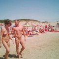 nudists nude naturists couple 1997