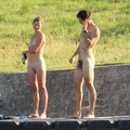 nudists nude naturists couple 2010