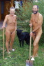 nudists nude naturists couple 2833