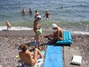 nudists group on beach 190