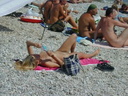 nudists group on beach 191