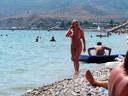 nudists group on beach 234