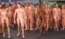 nudists group on beach MassNudity3