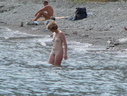 nudists group on beach beach nudists group 2