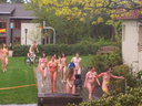 nudists group on beach nc45